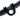 P-dent carbon bar and stem set 25mm rise